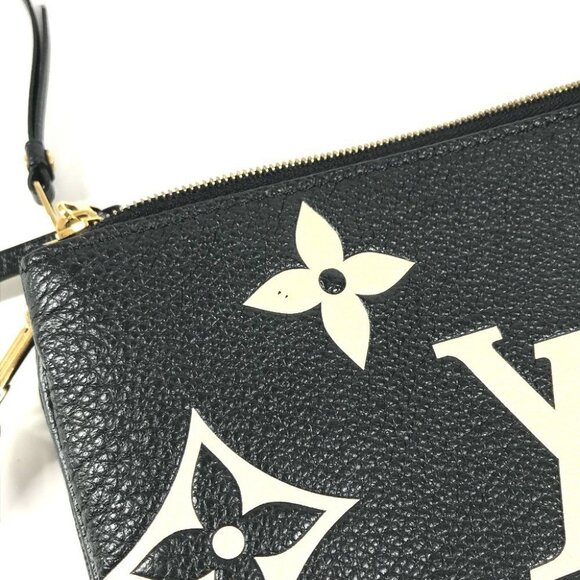 LOUIS VUITTON M80787 Pochette double zip Pochette Pouch Clutch Shoulder Bag - Picture 12 of 15